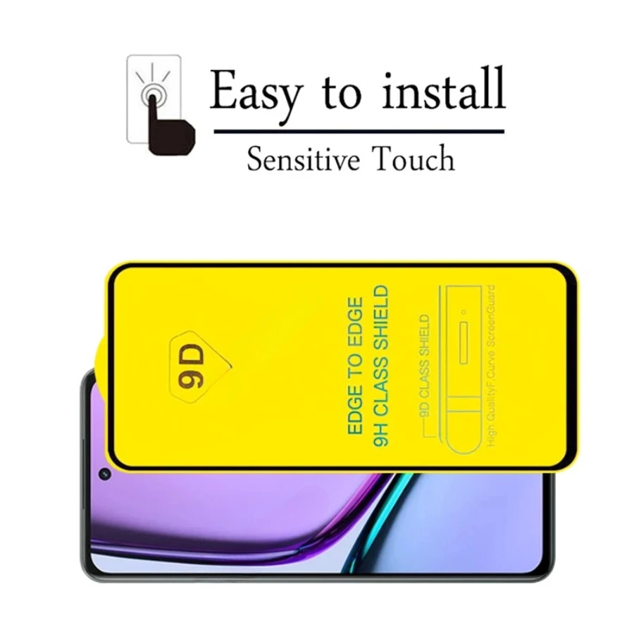 4PCS 9D Tempered Glass Screen Protectors
