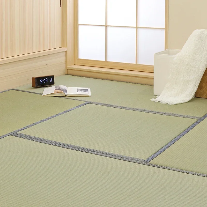 Custom Made Thick 2.5cm/3.0cm/4.0cm Japanese Traditional Mat Woven Rush Straw Mats Sleeping Flooring Judo Mattress 5