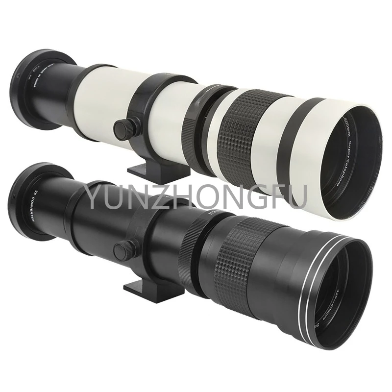 

420-800mm telephoto F/8.3 manual zoom lens micro SLR camera telephoto telescope lens