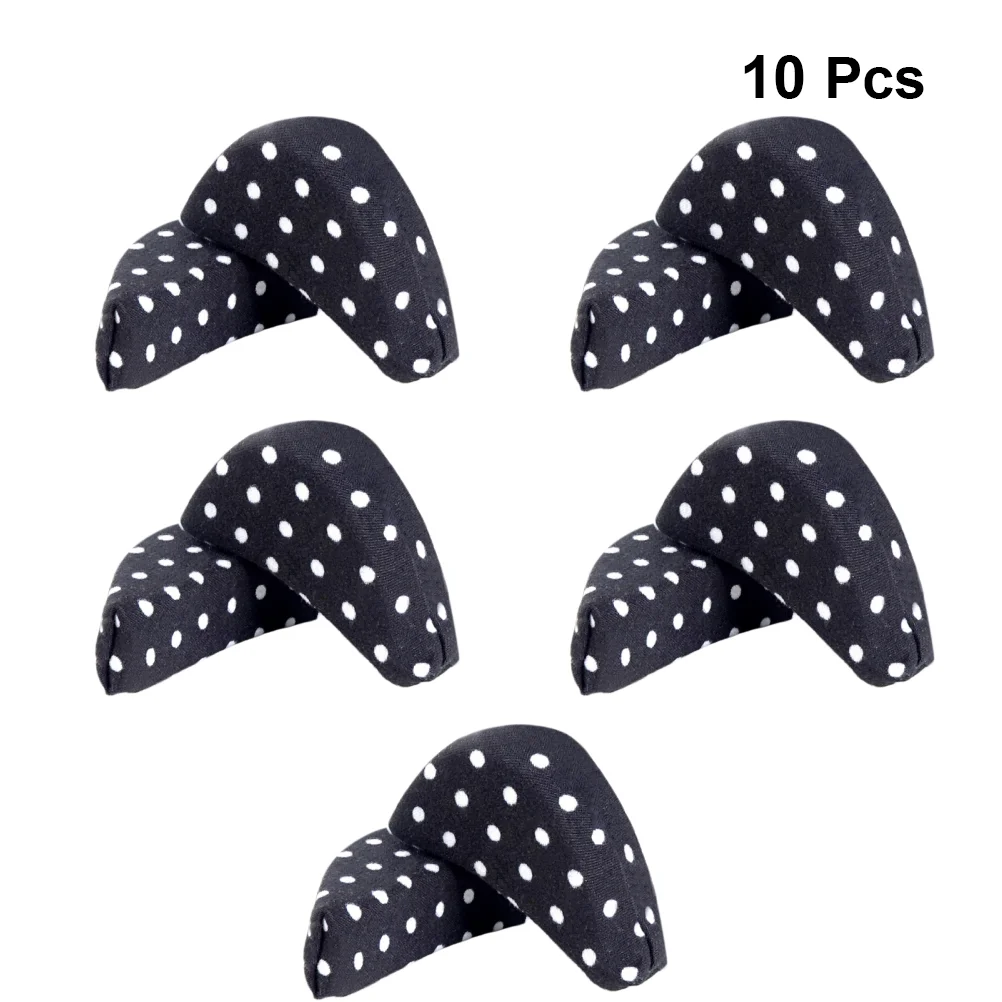 

5 Pairs Thicken Insoles Foot Brace Half Pads Sneakers Universal Shoe Inserts Cushion Miss Man