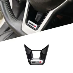 Sleek Car Steering Wheel Buckle Badge Accessory - 1Pcs (Nusmo)