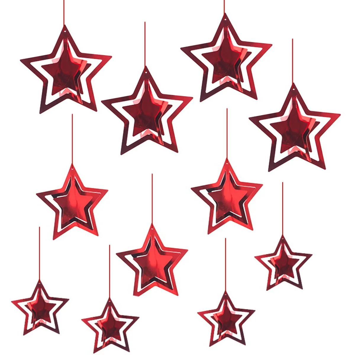 

11 шт., 3d-подвеска в виде звезды для школы и колледжа
