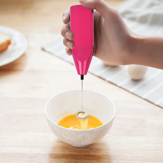 Electric Handheld Milk Frother Foamer Egg Beater