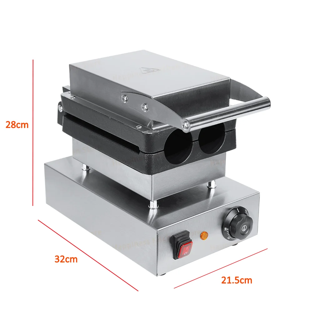 Doner Kebab Wraps Toaster Commercial Electric Burrito Maker 2 Holes Tortilla Wrap Machine 1500W 220-240V