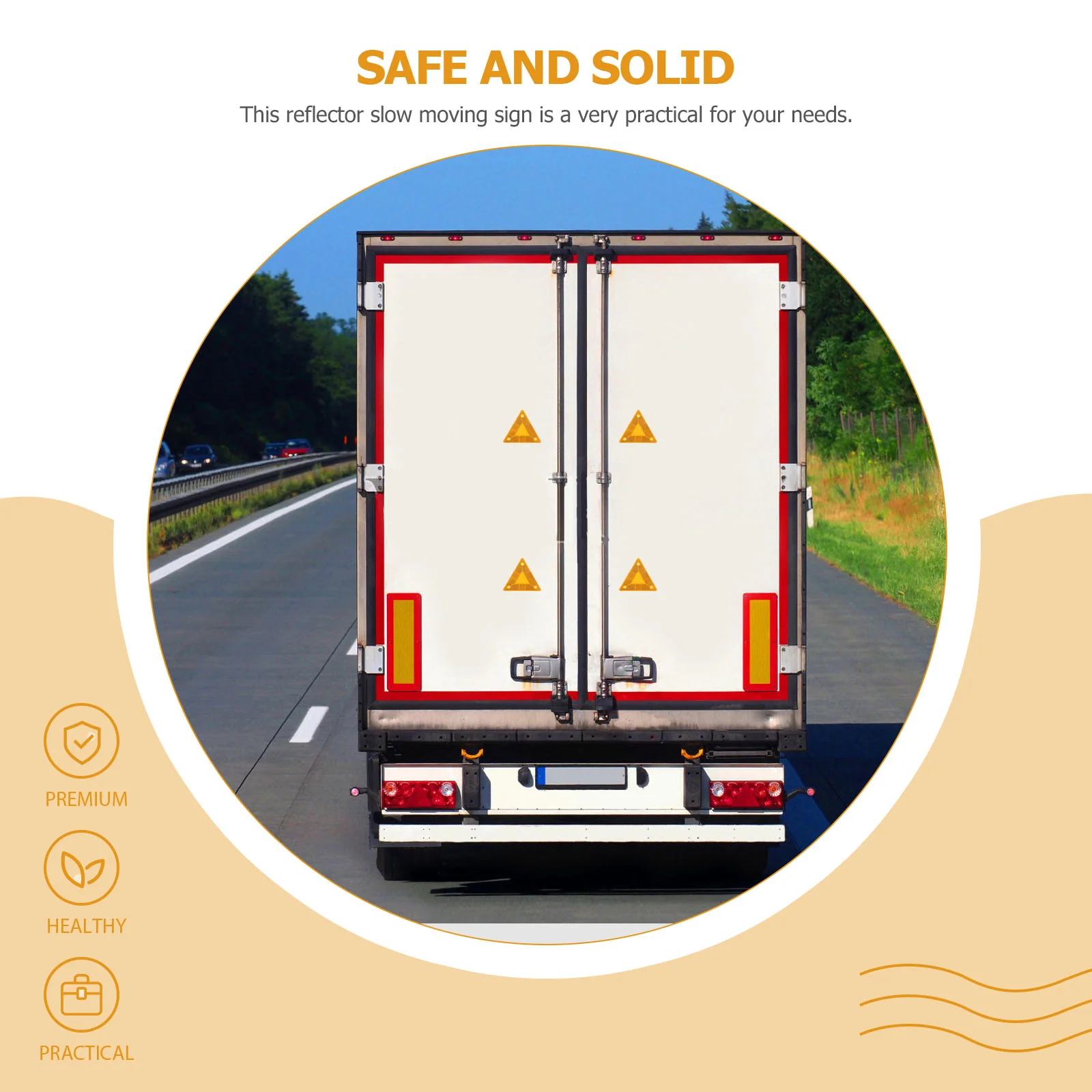 Рисунок 5 - Грузовик медленный знак движущийся