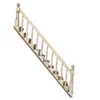 1:12 DIY Dollhouse Miniature Accessories Right Stairs Handrail Wooden Furniture Toy Children Gift Christmas Model 5