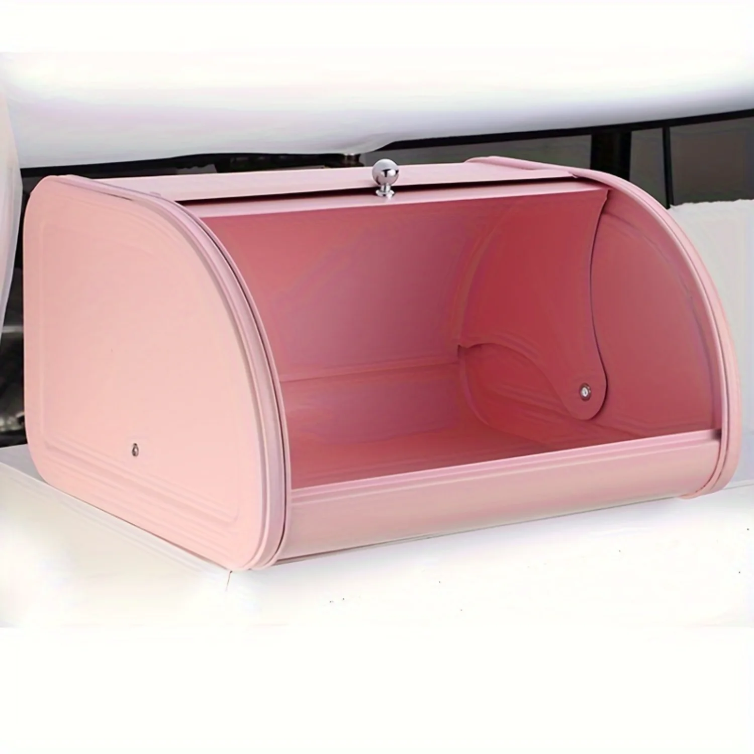 1pc Reusable Bread Box with Lid-Dust-Proof and Sealed Countertop for Fresh Bread-Ideal for Kitchen and Baking Shop Organ