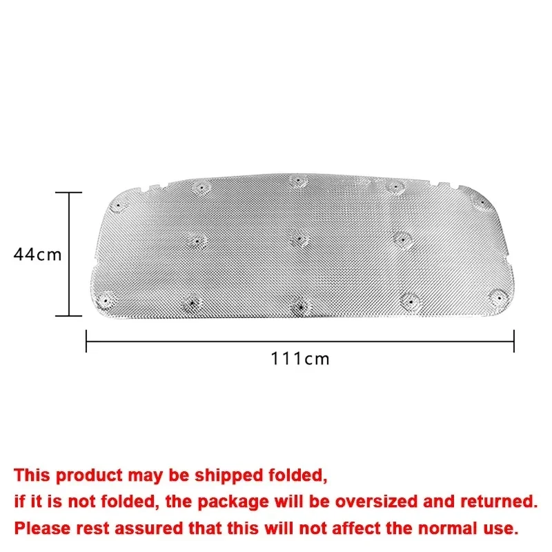 Car Engine Hood Heat Insulation Cotton Soundproof Cotton Pad sound proof mat sound insulation mat soundproofing cotton heat insulation mat sound insulation cotton For Suzuki Jimny JB64 JB74W -