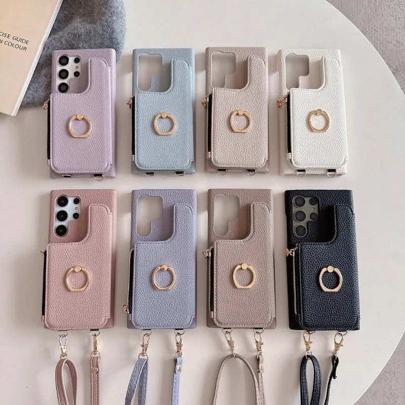 Sleek Crossbody Wallet Phone Case with Card Slots