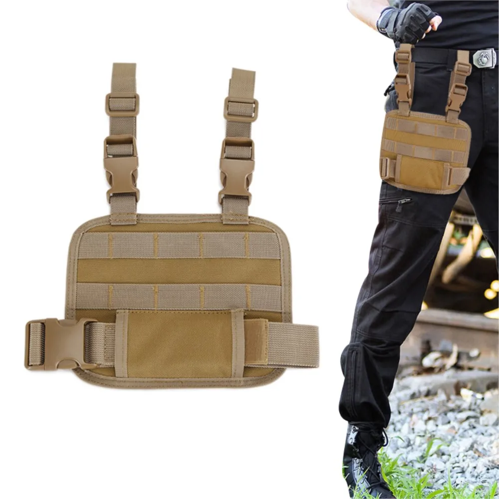 

Outdoor Molle Tactical Hanging Tool Military Cartridge Clip Combination Small Leg Bag Pouch Board Module Hunting Gear Belt Pack