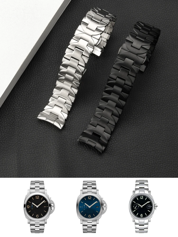 Cinturino Impermeabile Per Panerai Pam441 111 Pam01316 Cinturino Per Orologio Con Bocca Ad Arco Solido Accessorio Da Uomo