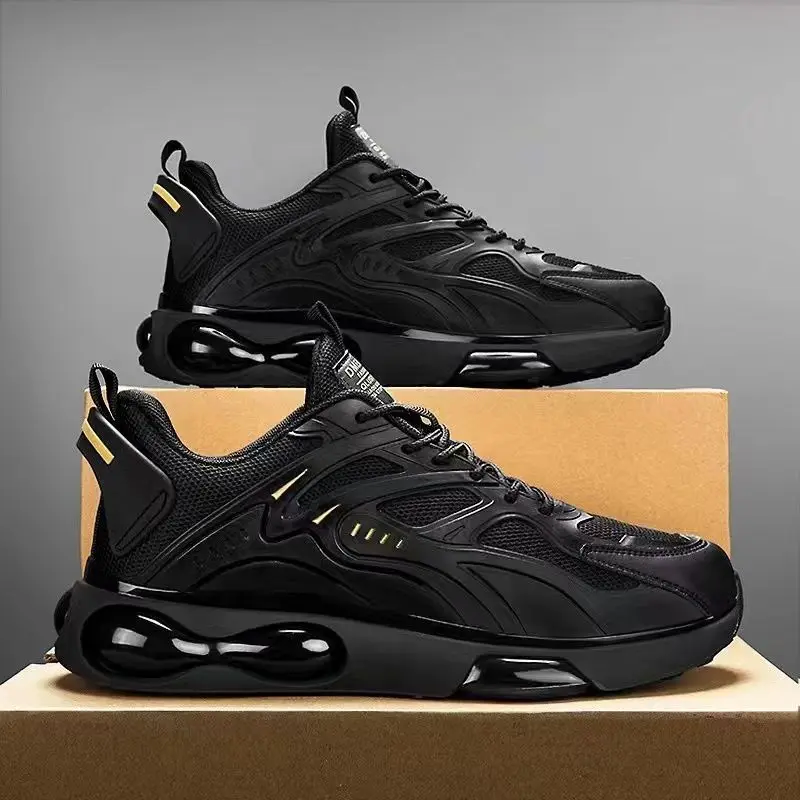 

2024 Mesh Men's Sneakers Thick Sole Fashion Men Casual Sneakers Quality Breathable Tennis Outdoor Comfortable Running Shoes Male