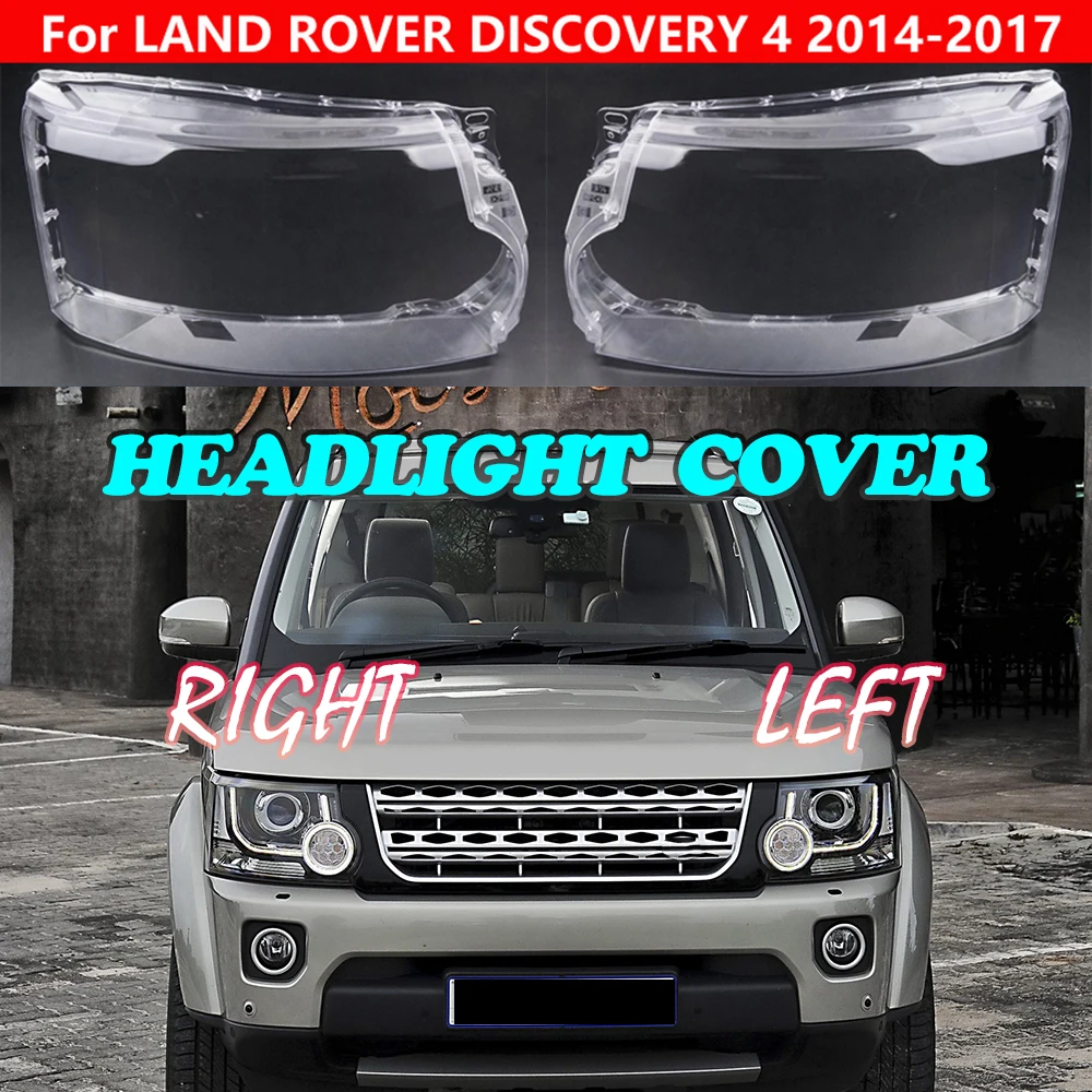 Left Right Side Car Headlight Covers Head Light Lamp Shell Lens Front