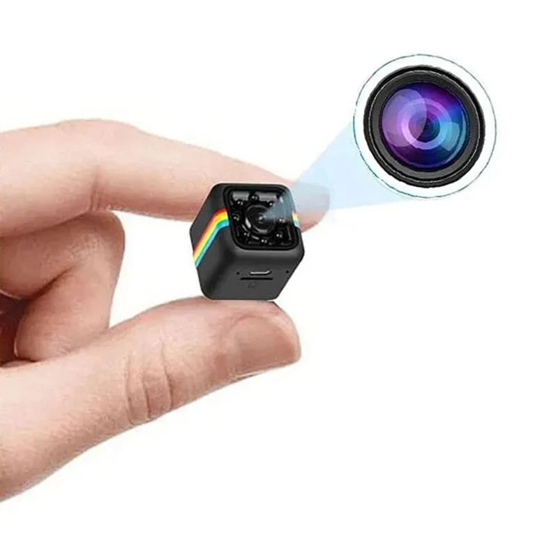 Mini Camera HD 1080P Portable for Home Office Nanny Cam