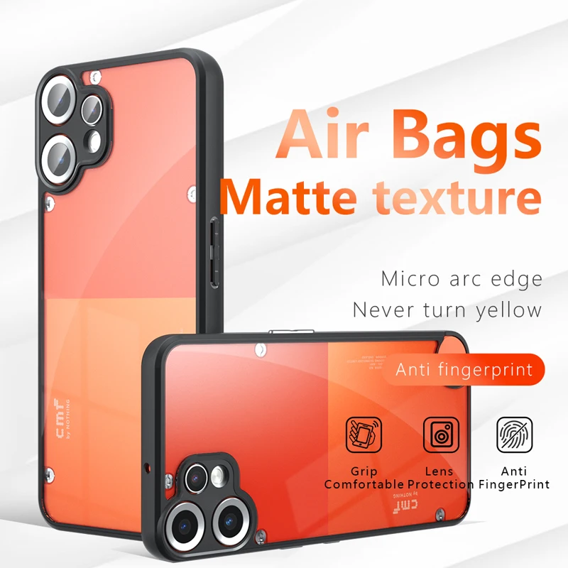 CMF Phone 2 Pro Matte Case with ELVEV Skin Feel - Hard Protective Back Shell