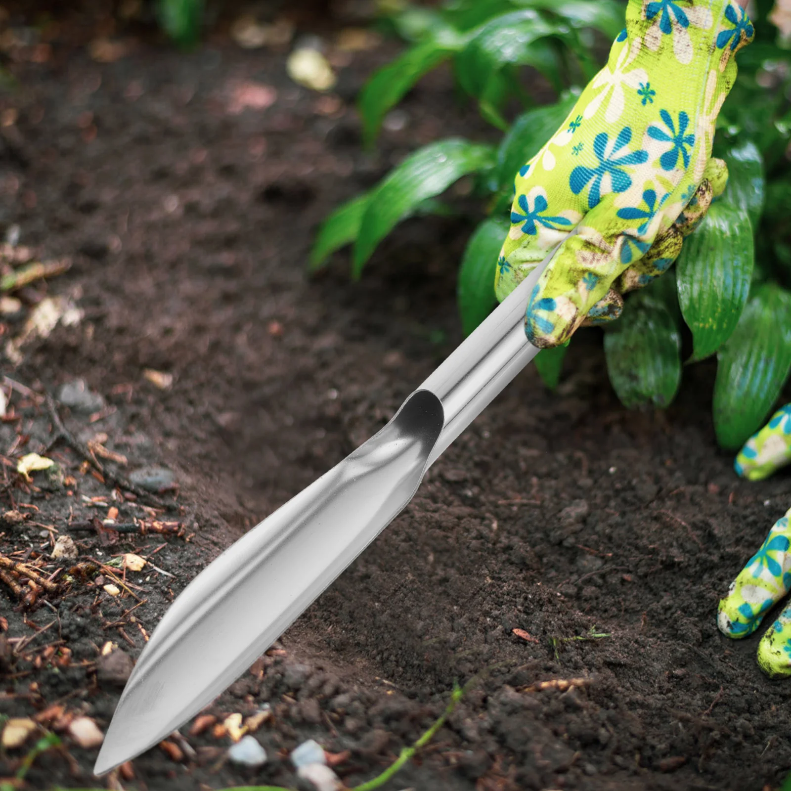 Manual Potting Tool Garden Set Scoop Handheld Small Stainless Steel Gardening Weeding Puller