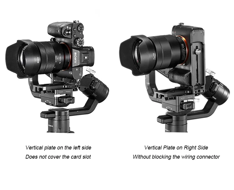 Universal Camera L Bracket Thicken 1/4 Inch Screw L Shape Holder Tripod Vertical