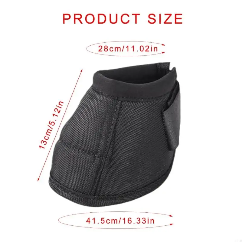 Horse Hoofs Boot Soft Equine Boot Wrap & Accessories Easy to Use