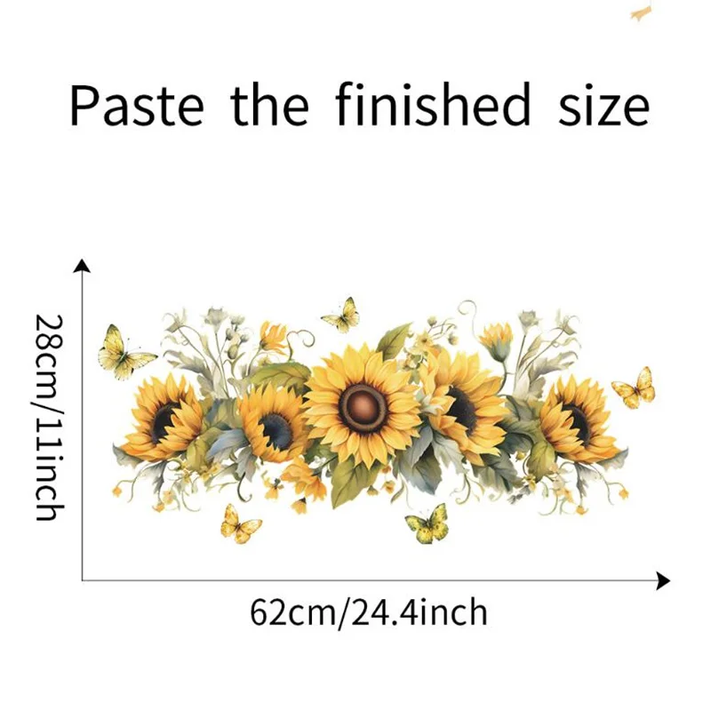 Sunflower Wall Decal 6