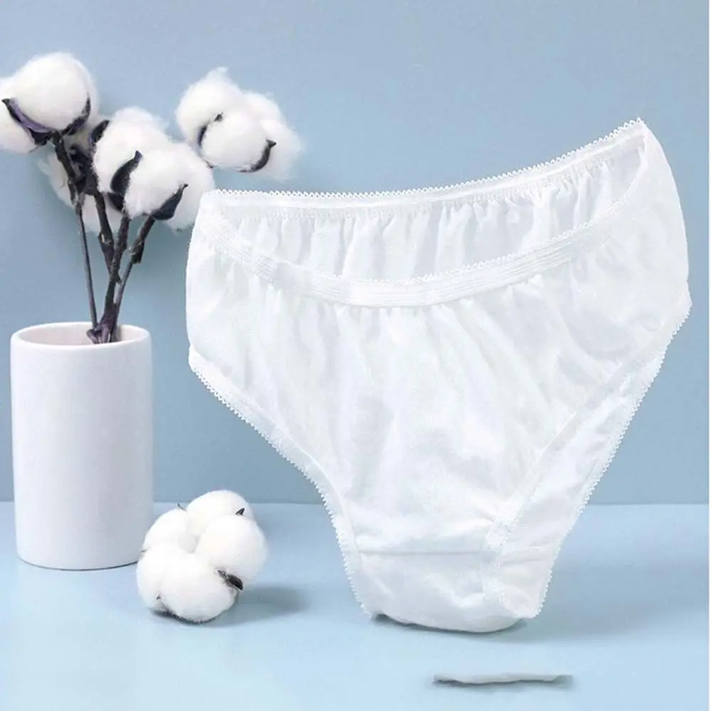 Prenatal Briefs Pure cotton 5pcs Maternity Underwear Women's  Disposable Panties Postpartum Underpants Maternity Intimates