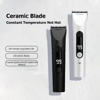 Mi Hair Clipper Professional Electric Trimmer For Men With LED Screen Washable Rechargeable Titanium Alloy Blade Wireless 1