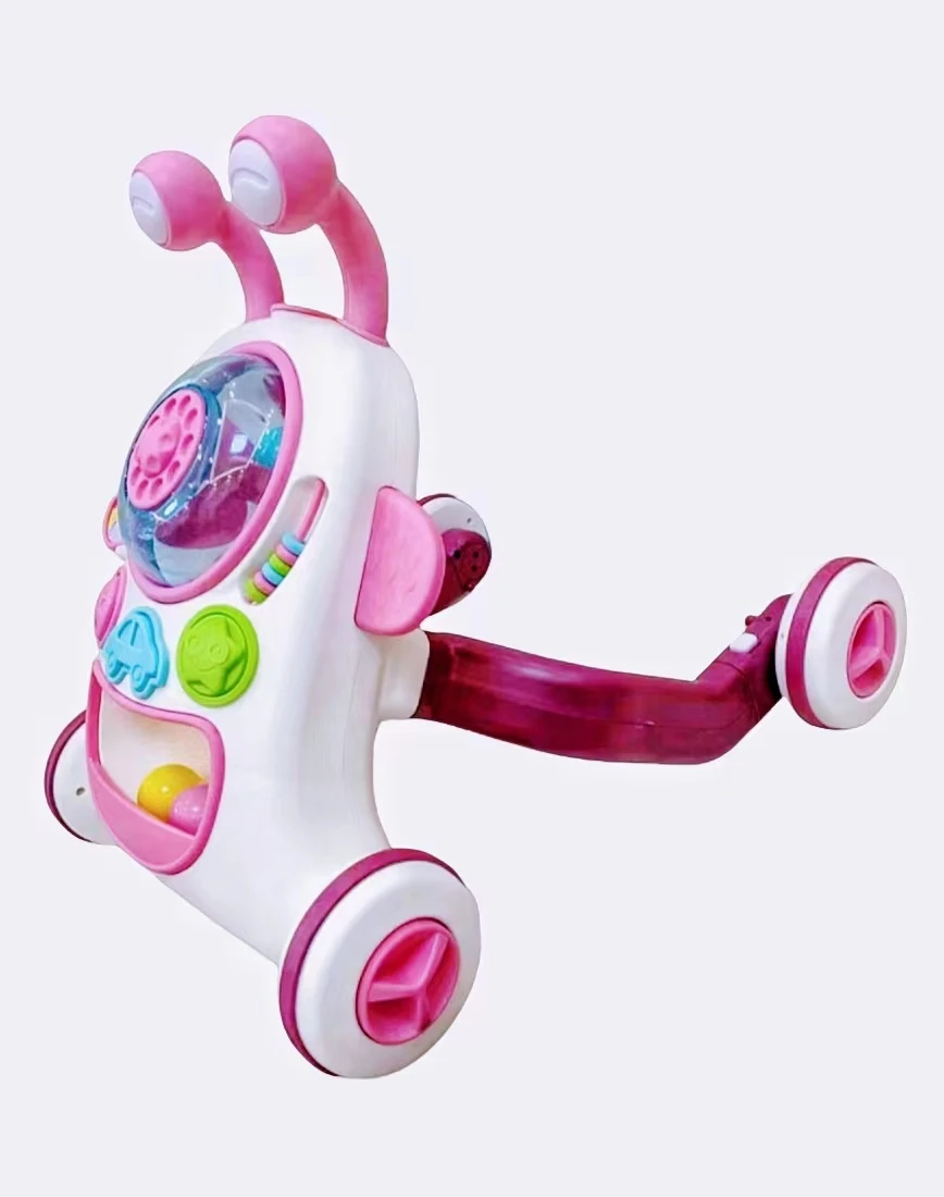  핸드카트 다기능 워킹 카, 뒷바퀴 내부 및 외부 회전 가능, 밀거나 좌석으로 변경 가능