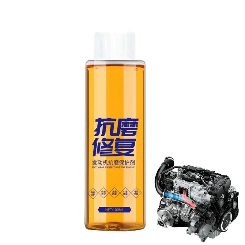 Engine Anti-Wear Agent 100ml Engine Anti-Wear Protective Oil Cooling Formula Vehicle Care Supplies For Sedans Most Cars SUVs And