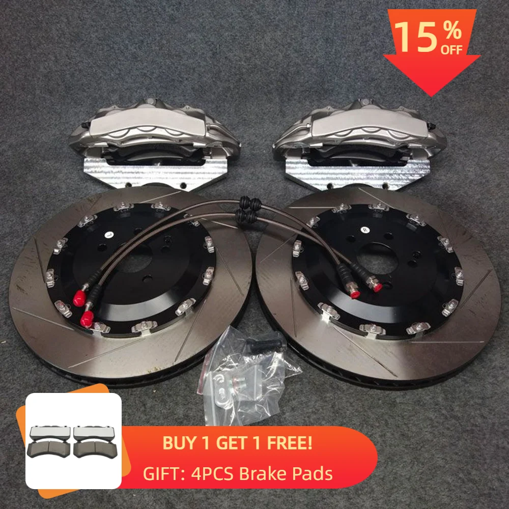 

Factory Big 6 Piston Brake Kit High Quality Aluminum Caliper 405x34mm disc Rotor for Benz CL216