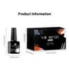 MSRUIOO 12Pcs/Set Dark Purple Brown Gel Nail Polish Nail Supplies Semi Permanent Nail Art Gel Varnish For Nails Manicure Set 6