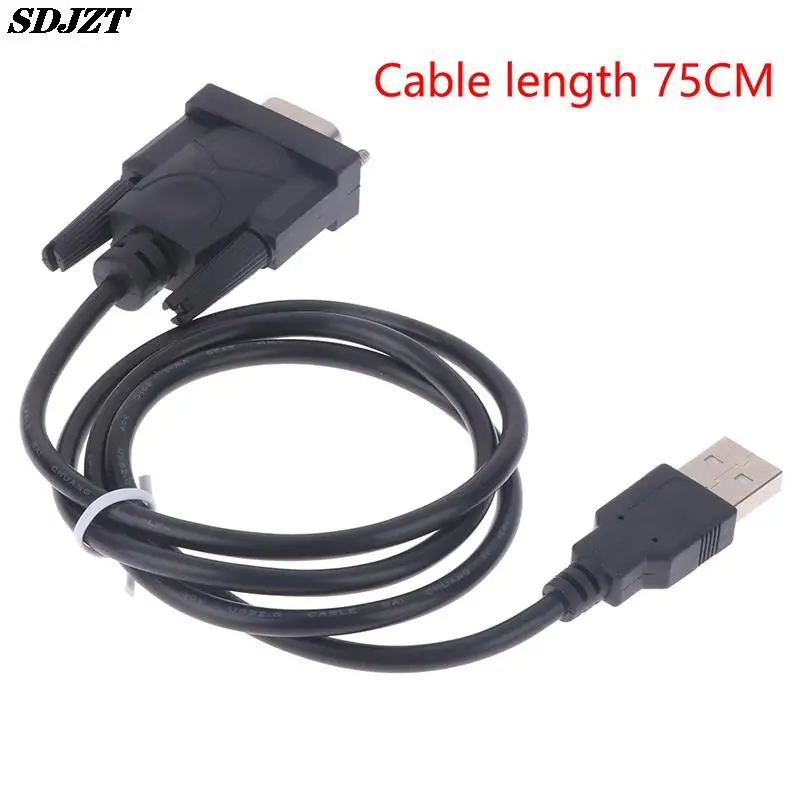 

USB RS232 To DB 9-Pin Male Cable Adapter Converter Supports Win7-Win10 System Supports Various Serial Devices
