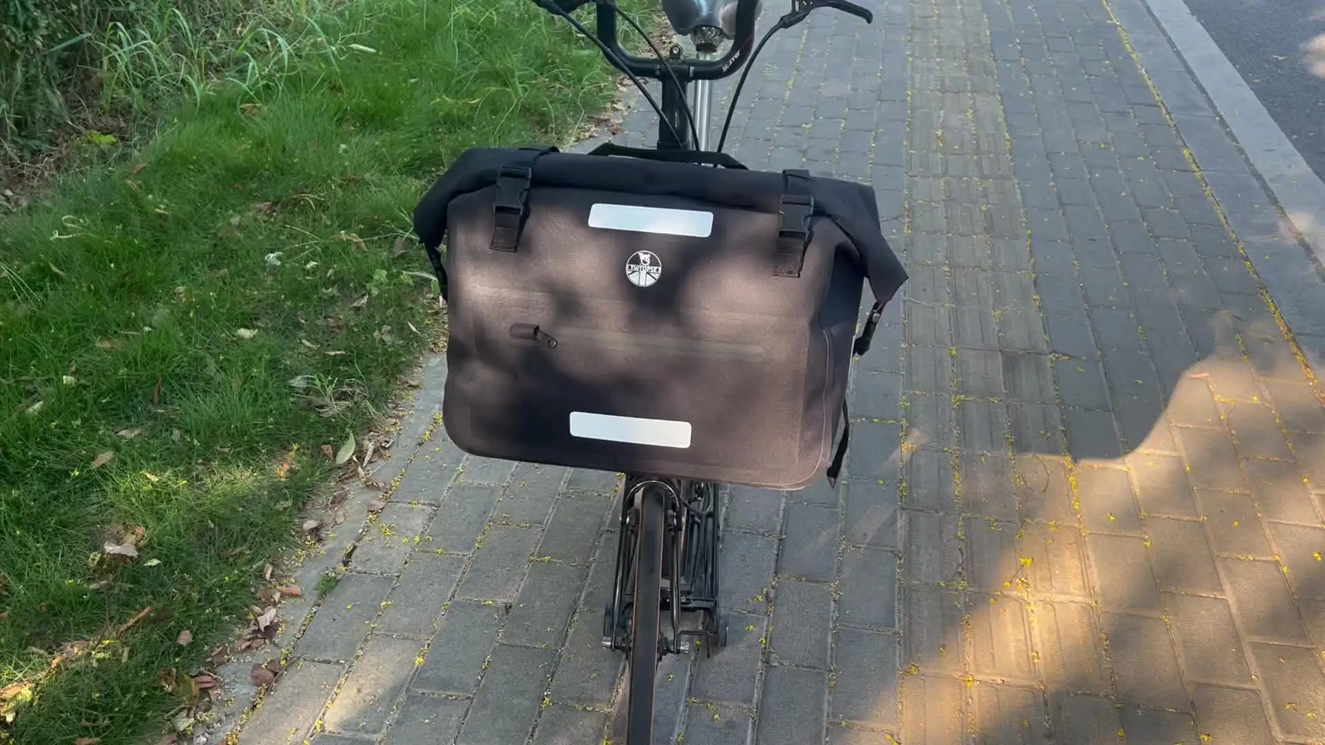 Twtopse-防水自転車バックパック,折りたたみ式ブロンプトン自転車