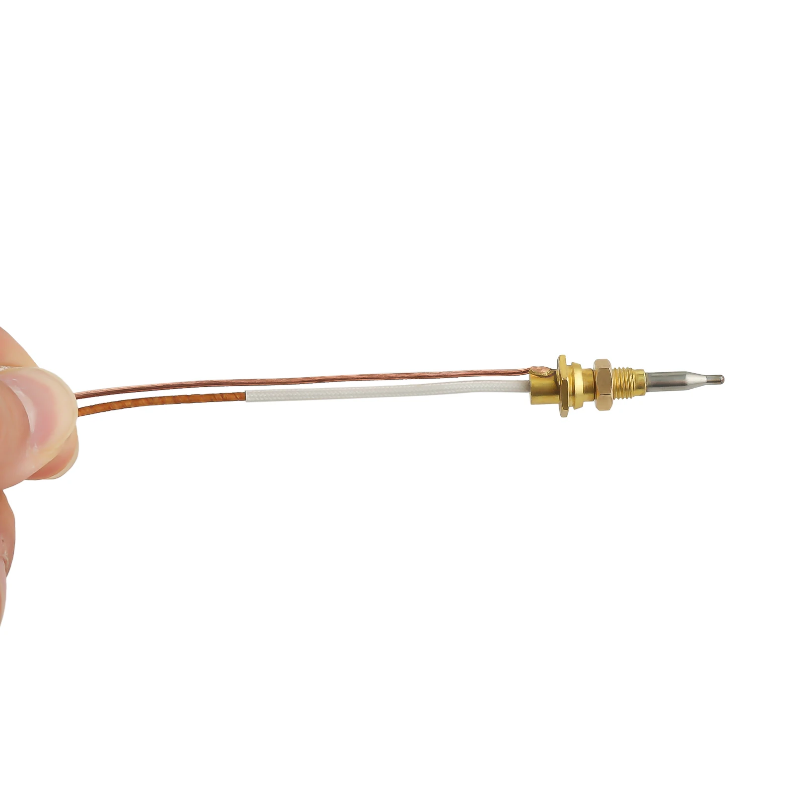 Gas Thermocouple Valve 1pc 60 cm Gas Thermocouple M6 x 0.75 Universal Fireplace Parts for Fireplace Gas Stove Heating Burner gas thermocouple valve