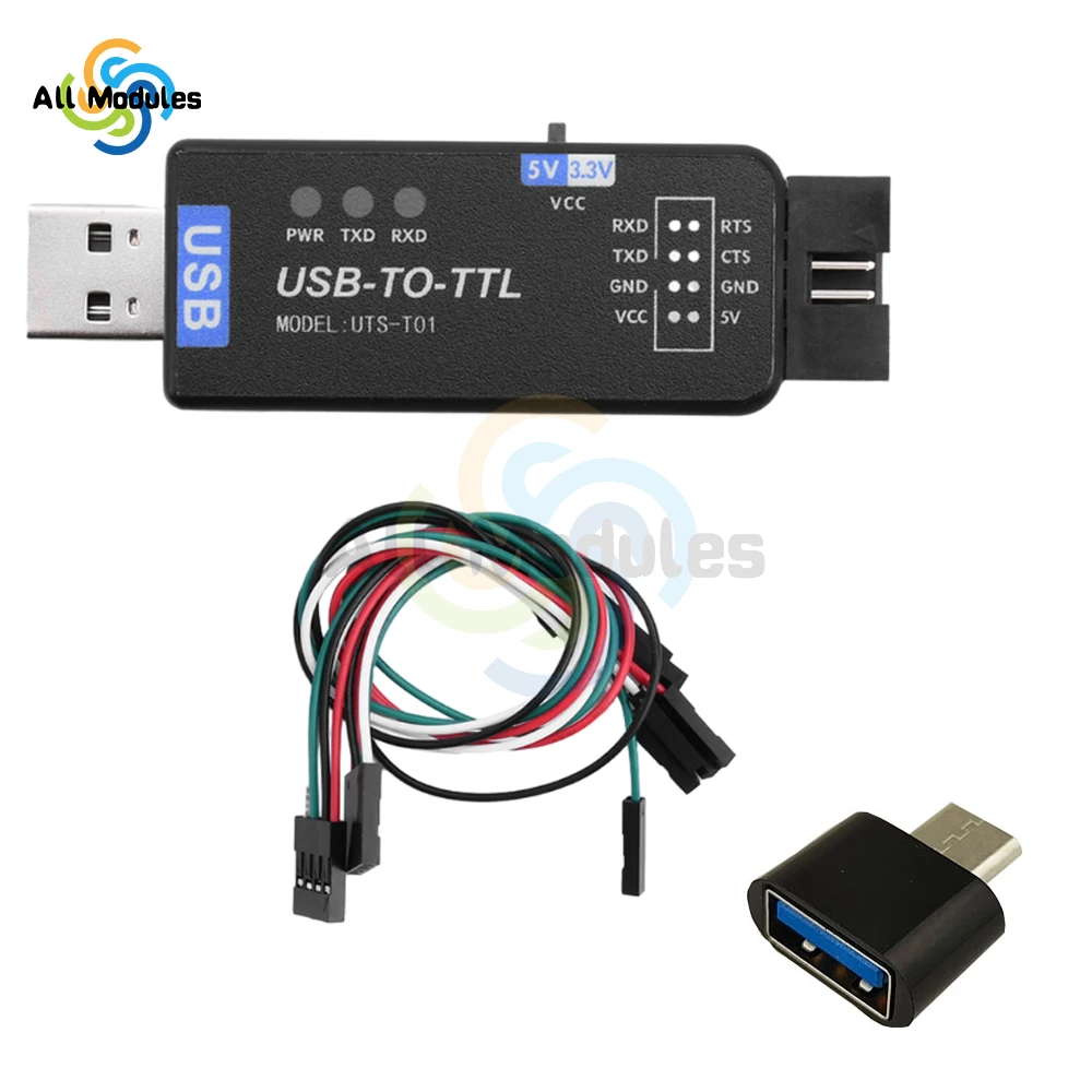 โมดูลแปลง USB เป็น Serial ใช้งานง่ายสำหรับงานพัฒนา