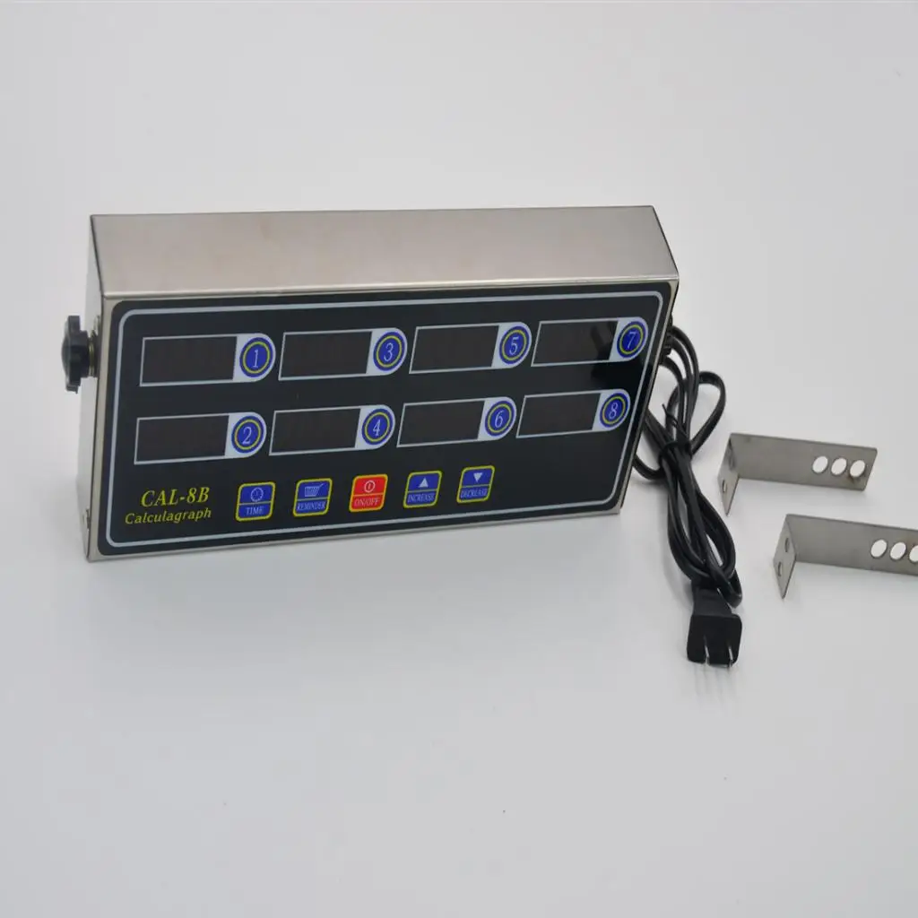 CAL-8B Portable Calculagraph 8 Channel Digital Timer Kitchen