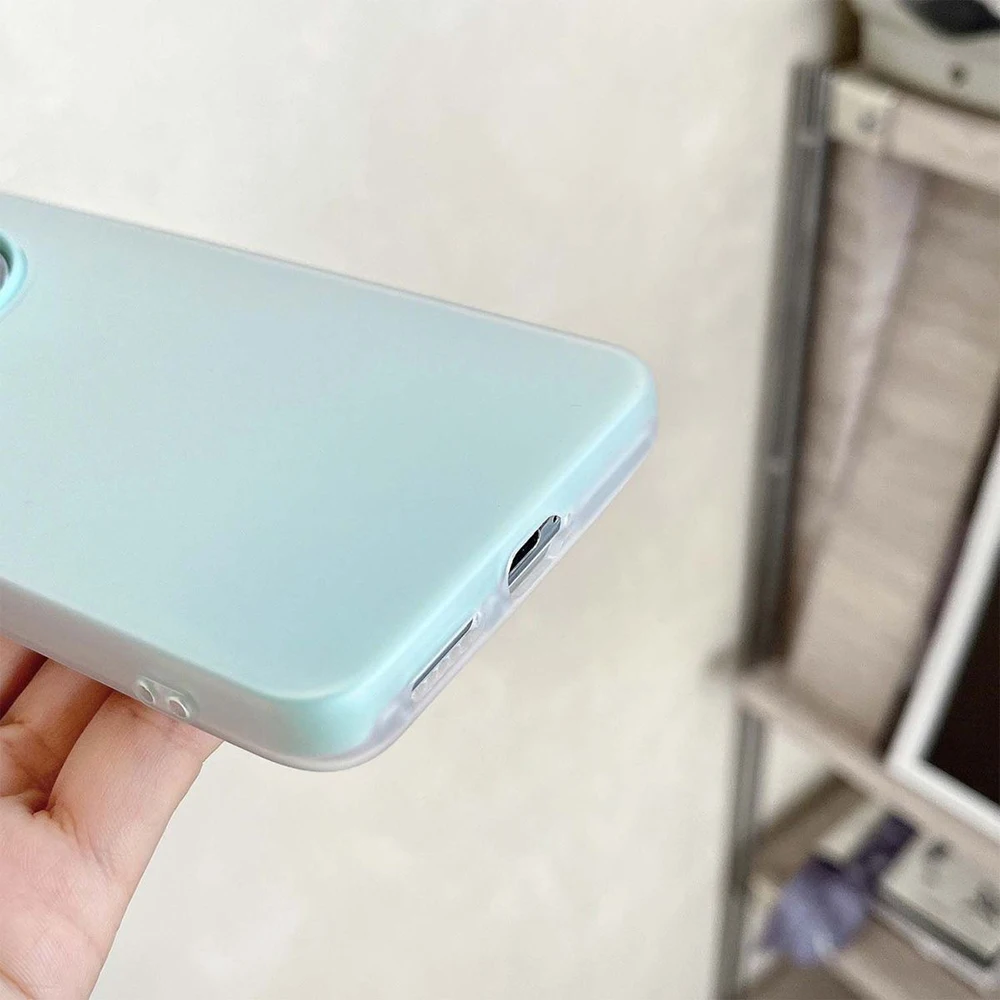 Jelly Color 2-in-1 Shockproof Phone Case with Soft Back and Hard PC Cover