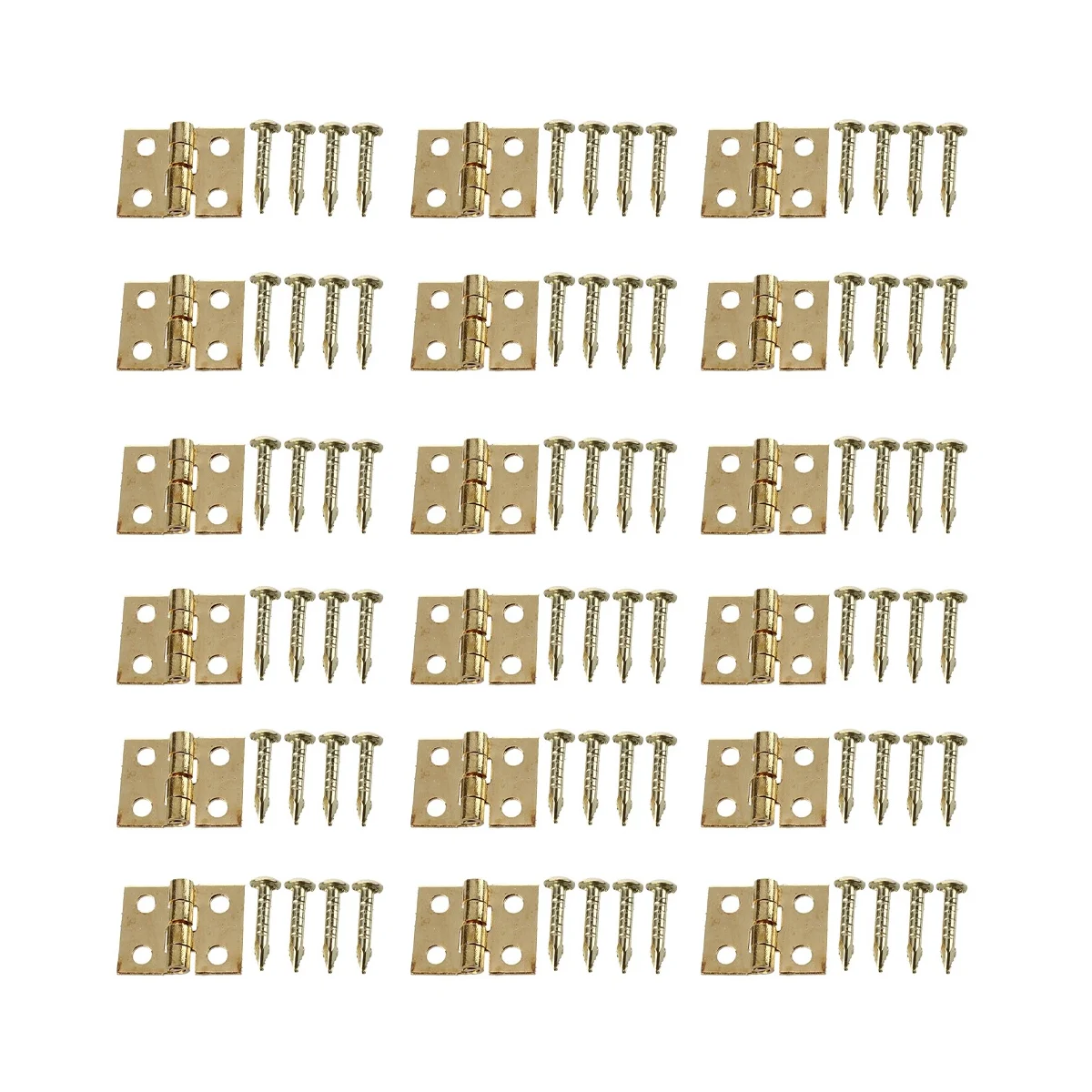 

200PCS 1/12 Toy Room Miniature Furniture Cabinet Closet Mini Hinges