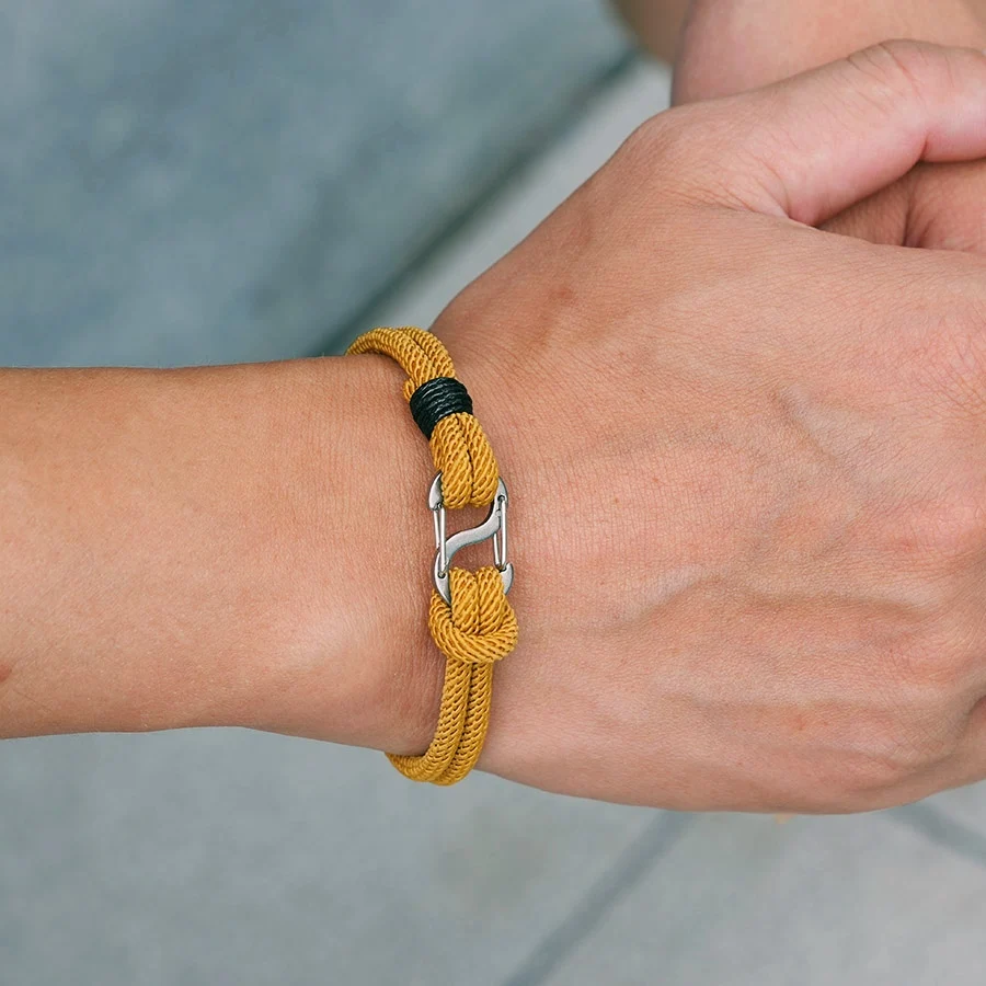 Men Rope Bracelet Outdoor Survival Accessory