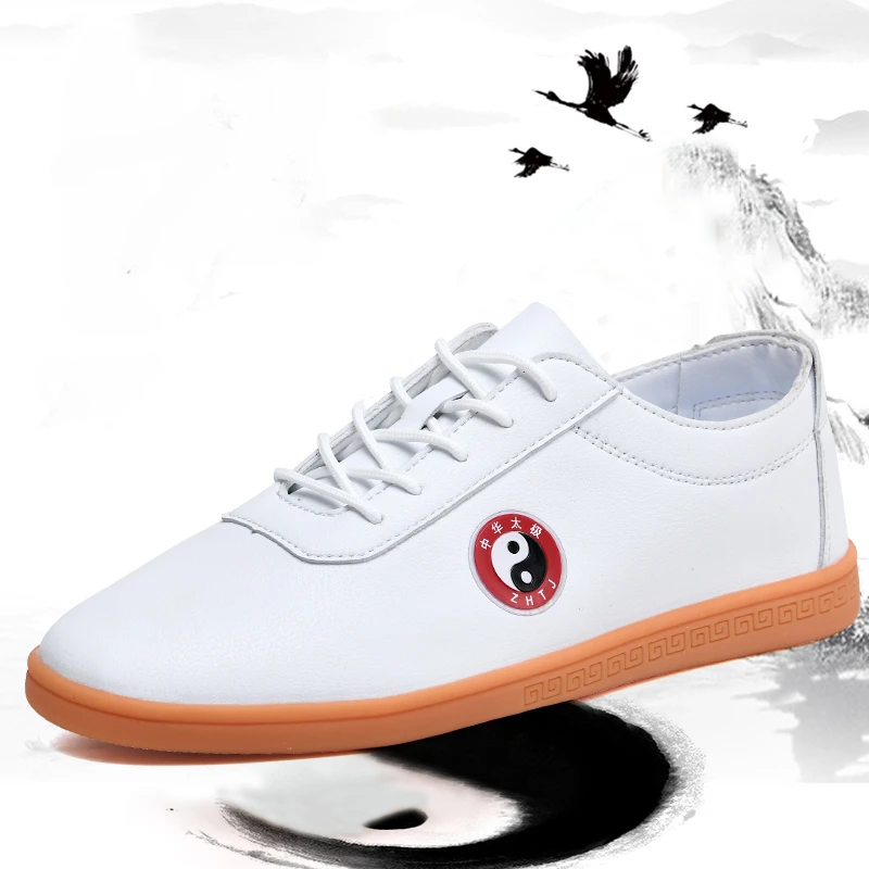 

Men's and Women's Tai Chi Shoes, Chinese Kung Fu Sports Shoes, Black and White Taekwondo Karate Training Sports Shoes