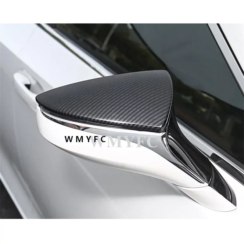 

Боковые Крышки для зеркал заднего вида, крышка для Lexus ES ES200 ES250 ES300h ES350 2018-2022, внешние аксессуары для автомобилей, литье, отделка, Стайлинг