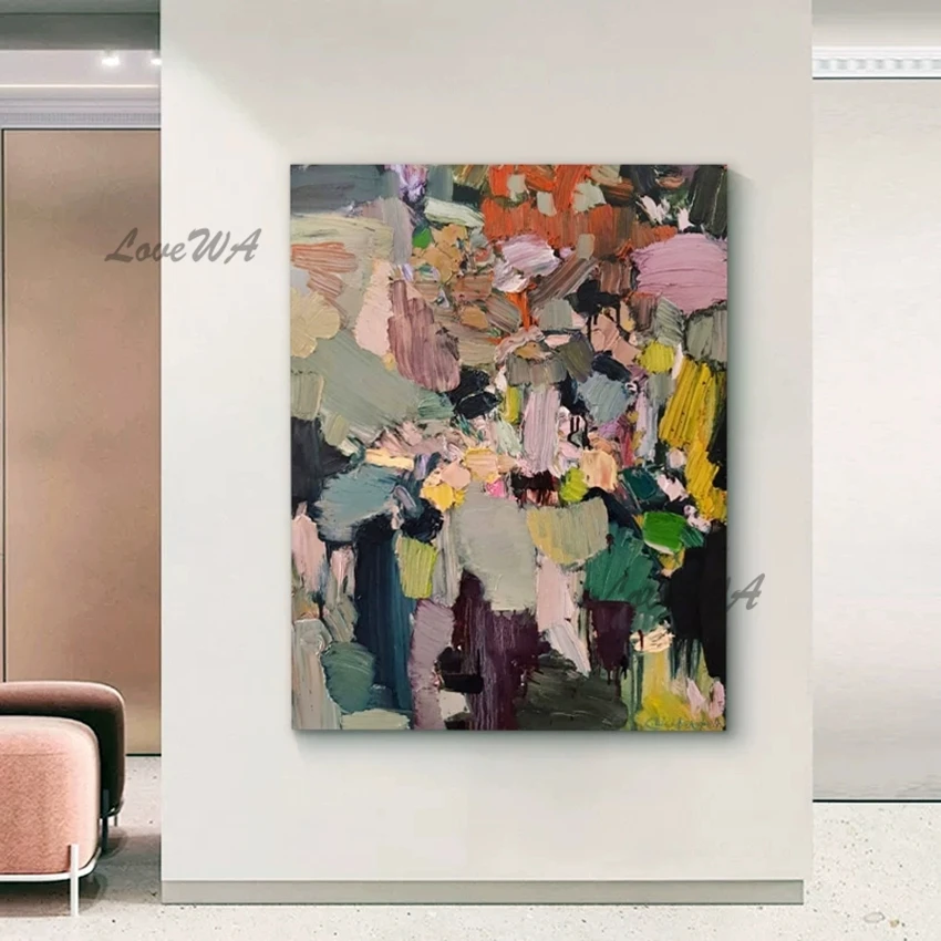 Modern Abstract Texture Acrylic Canvas Paintings Wall Decor Picture Art 100% Hand-painted Latest Design Oil Painting Free Ship Modern Abstract Texture Acrylic Canvas Paintings Wall Decor Picture Art 100% Hand-painted Latest Design Oil Painting Free Ship