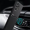 For Samsung Galaxy A13 4G Case Car Magnetic Holder Leather Plate Phone Cases For Samsung A13 A 13 2022 SM-A135F Soft Back Cover 2