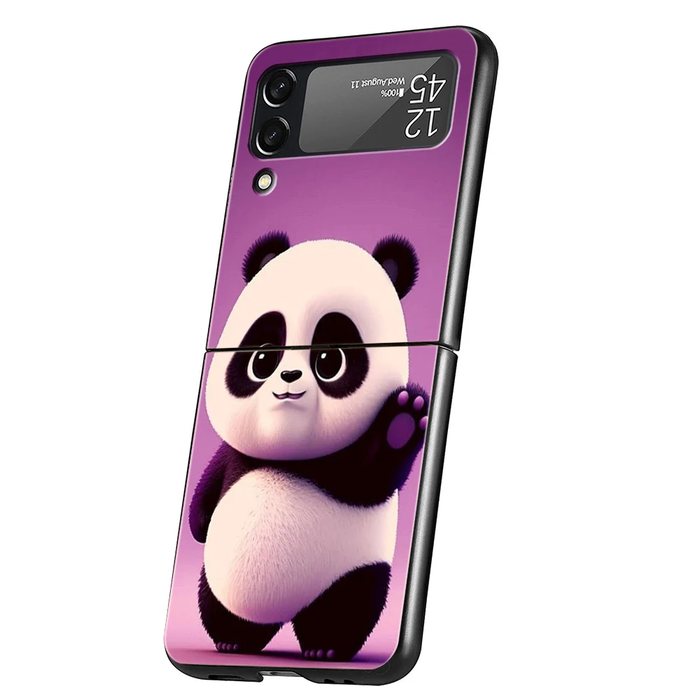 Adorable Panda Transparent Shockproof Phone Case