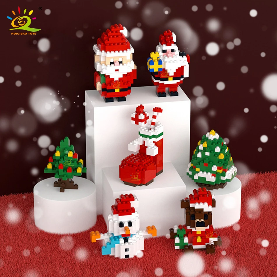 Nanoblocks Santa Claus In The Bathroom Christmas Toy - NBC_156 140 Piece | Product Archive | Buy