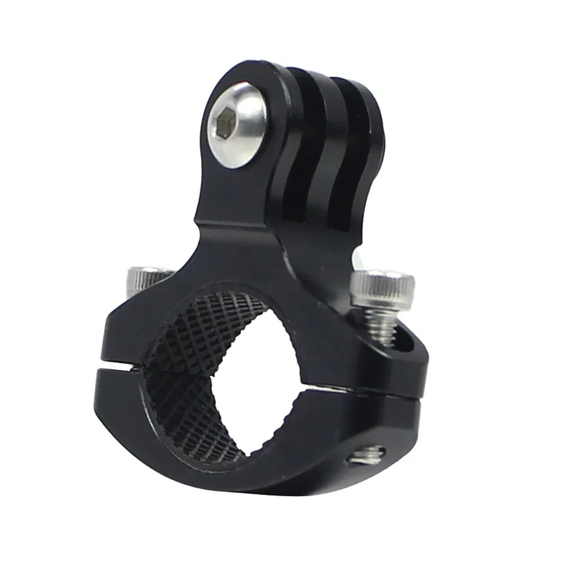 CNC Aluminum Bicycle Handlebar Mount Holder Bracket Adapter For Gopro Camera Stabilizer Stand GoPro Action Camera Accessories