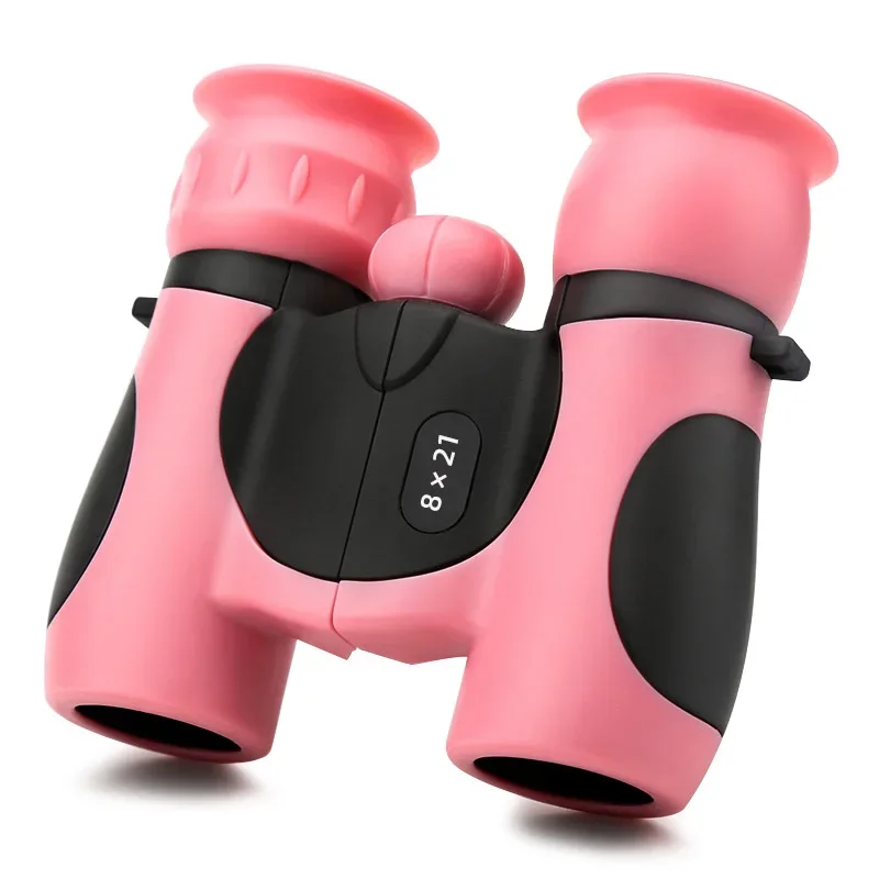 8x21 Kids Binocular Telescopes Children Educational Folding Telescope Outdoor Bird Watching Optics Telescope Christmas Gift 6