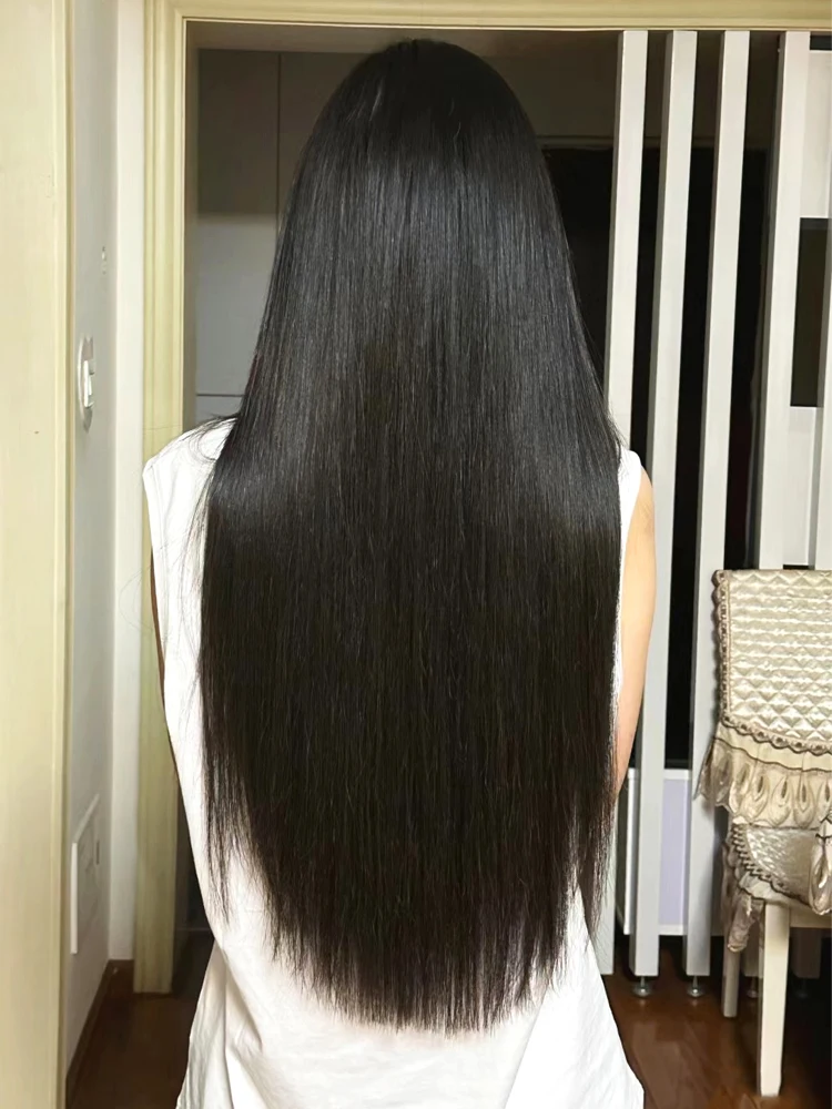 버진 헤어 플랫 팁 헤어 익스텐션, 자연스러운 실제 인모 퓨전 캡슐, 케라틴 다크 브라운 금발, 1g/가닥, 14-22 인치