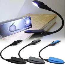 

Led Book Light USB Reading Light Mini Clip-On Flexible Table Desk Lamp For Students Travel Bedroom Book Reader Christmas Gifts