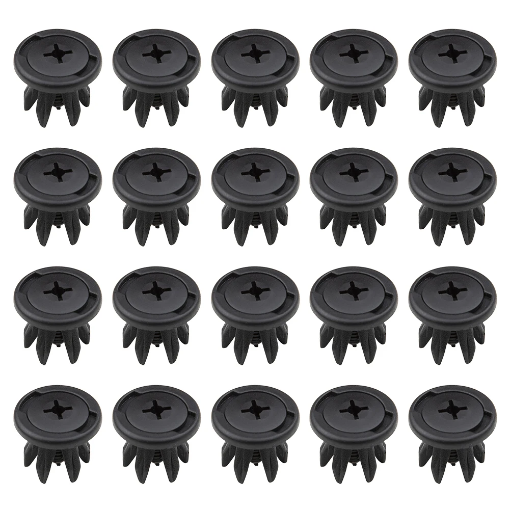 

20Pcs Clips Car Inner Wheel Arch Liner Splash Guard Trim Clip Fender Bumper Turnbuckle 7130702966 For BMW E81 E82 E83 F52 F45