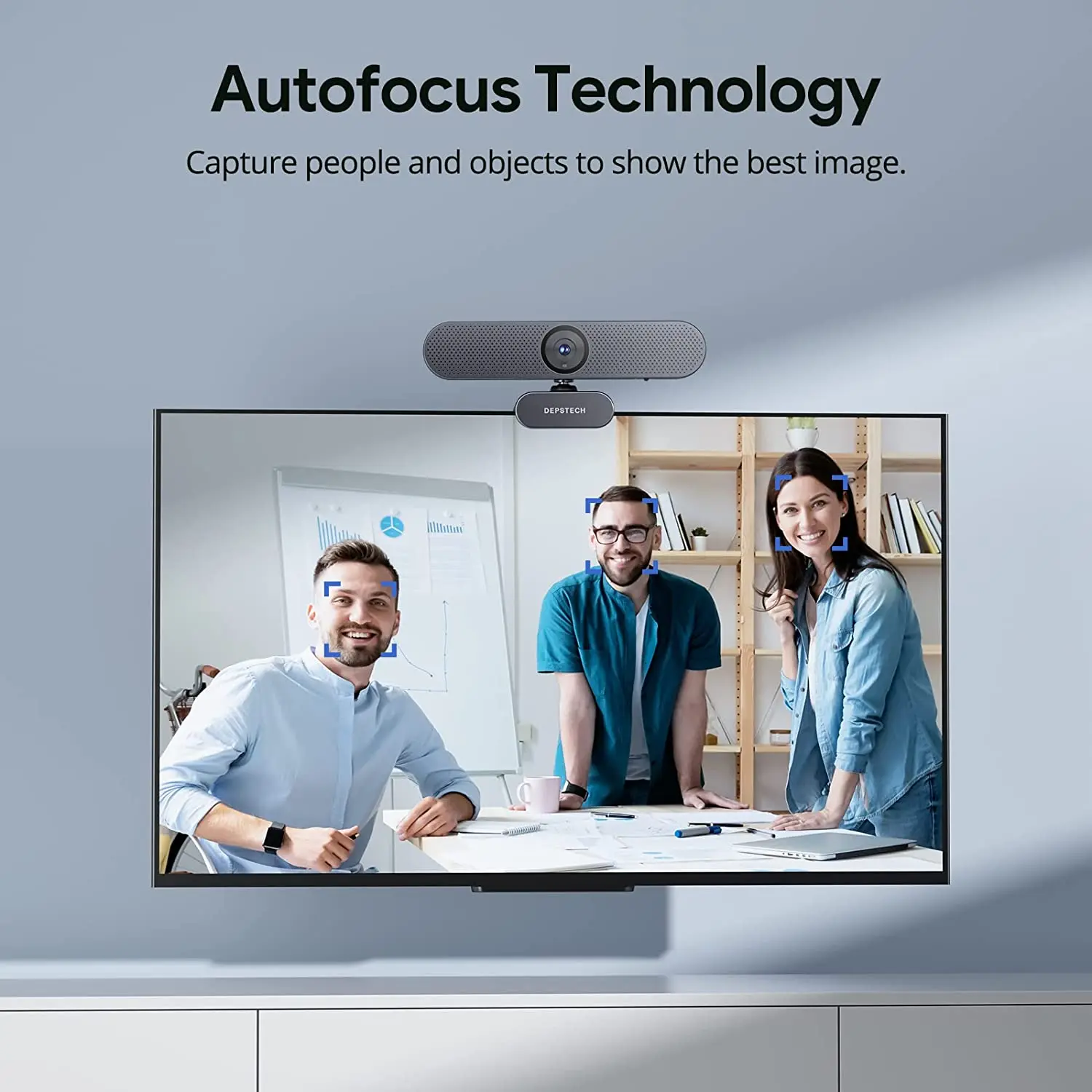 4K Webcam Auto Focus USB Web Camera Mics Remote Control for Zoom/OBS/Teams/PC/Mac/Laptop/Desktop