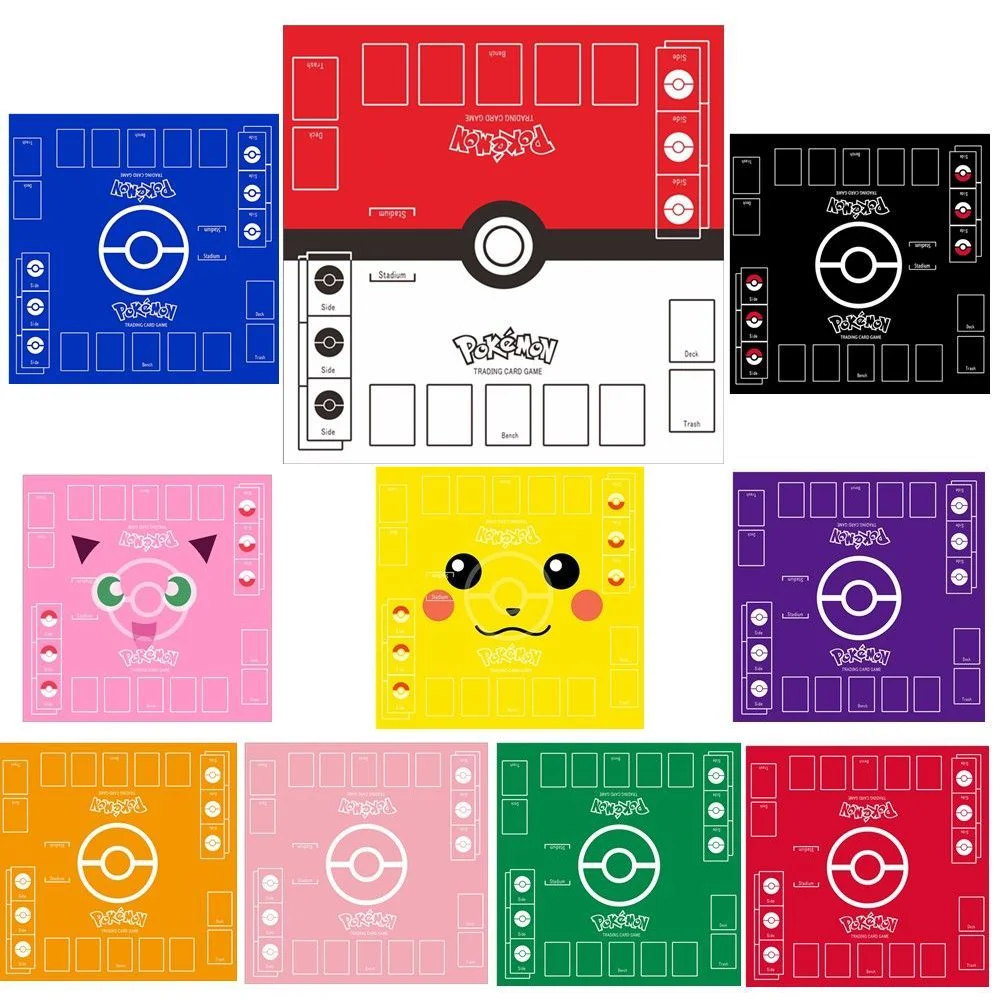 Pokemon Card Game Mat Pokemon Play Mat Game Pokemon Tcg Play Mat